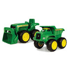 Tracteur en peluche John Deere Tomy : King Jouet, Peluches animaux