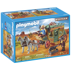 Playmobil 70013 La Diligence – Western – Neuf Sous Boîte – Avec Chevaux