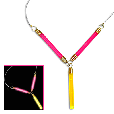 Collier fluo