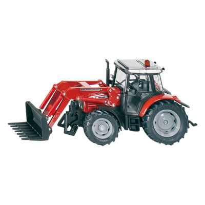 Tracteur Massey Ferguson avec chargeur frontal