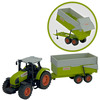Tracteur avec remorque Claas