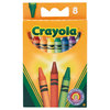 8 Crayons à la cire