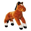 Peluche cheval couché 80 cm