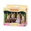 Sylvanian Families - 4108 - Famille Lapin crème