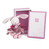 Hochet lapin cerise