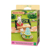 Sylvanian Families - 4535 - Le banc de jardin et fontaine