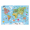 Puzzle géant carte du Monde 300 pièces