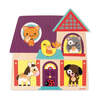 Puzzle musical en bois 5 pièces animaux