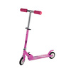 Trottinette acier alu rose