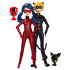 Pack 2 Poupées Ladybug et chat noir