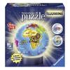 Puzzle 3D globe lumineux 72 pièces