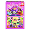 2 puzzles de 20 pièces Pyjama Party