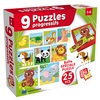 9 puzzles progressifs