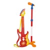 Guitare avec micro sur pied