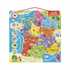 Puzzle France magnétique bois 93 pièces