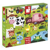 Puzzle tactile animaux de la ferme