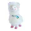 Peluche lama blanc 20 cm