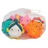 Jouets de bain - Assortiment de 6 pièces avec un filet