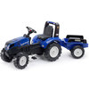 Tracteur à pédales New Holland avec remorque