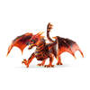 Figurine dragon de lave