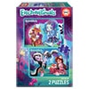 2 puzzles 20 pièces Enchantimals