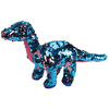 Flippables-Peluche Tremor le dinosaure Space X 15 cm