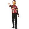 Déguisement Plastron avec masque Iron Man 3/6 ans - Avengers