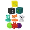 Coffret sensoriel avec balles cubes et arroseurs