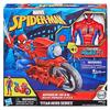 Figurine Spiderman 30 cm et sa moto Power Cycle - Titan Hero Series