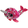 Teeny Ty sequins - Peluche Nelly le narval 8 cm