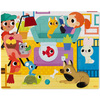 Puzzle tactile 20 pièces les animaux domestiques