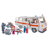 Coffret Masha et Michka ambulance et maison