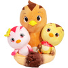 Peluches Katuri Maman Flora Chip et Duri