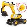 Pelleteuse JCB avec casque