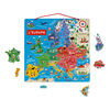 Puzzle Magnétique carte de l'Europe