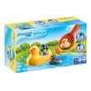 70271 - Playmobil 1.2.3 - Famille de canards et enfant
