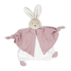 Doudou lapinou rose en coton bio