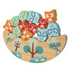 Jeu d'équilibre en bois Hibou