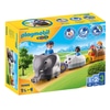 70405 - Playmobil 1.2.3 - Train des animaux
