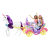 Poupées et calèche licorne Barbie Dreamtopia