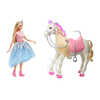 Poupée Barbie princesse et son cheval merveilleux