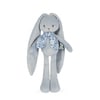 Doudou Lapinoo Pantin Lapin Bleu 25 cm