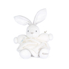 Doudou lapin Petit patapouf ivoire 25 cm