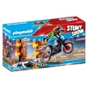 70553 - Playmobil Stuntshow - Pilote moto et mur de feu