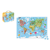 Puzzle Valise - Carte du monde - 300 pièces