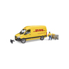 Camion DHL Mercedes Benz avec conducteur 