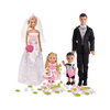 Coffret 4 Poupées Lolly mariage