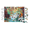 Puzzles empreintes des animaux 81 pièces - Partenariat WWF®