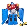 Figurine 38 cm Optimus Prime Jumbo Jet avec figurine Bumblebee - Transformers