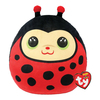 Coussin peluche coccinelle - 40 cm